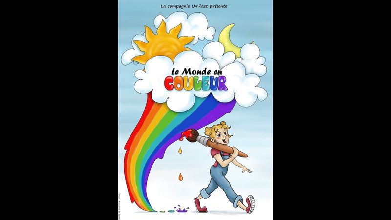 Image du teaser : Extrait du spectacle Le Monde en Couleur, joué par la compagnie Un’Pact pour les enfants jusqu’à 6 ans (crèche et maternelle).